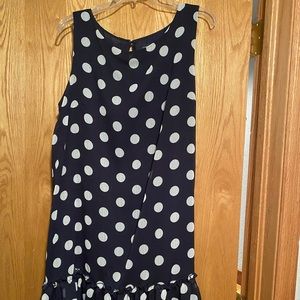 Navy blue dress